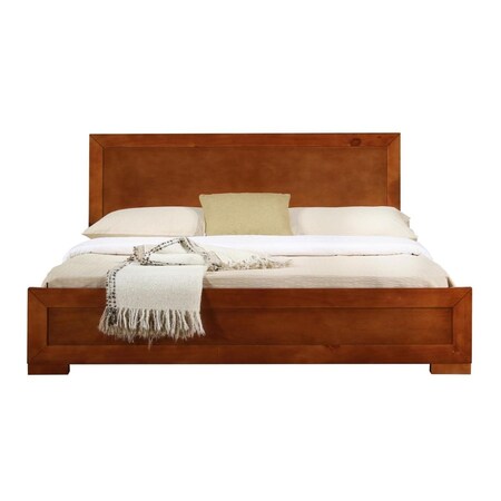 Camden Isle 82.28 x 79.19 x 35.4 in. Trent Wooden Platform Bed, Cherry - Full 86998